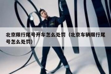 北京限行尾号开车怎么处罚（北京车辆限行尾号怎么处罚）