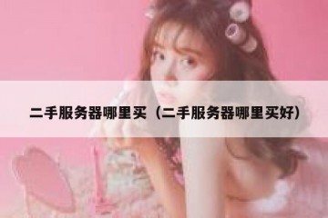 二手服务器哪里买（二手服务器哪里买好）