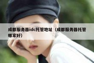 成都服务器idc托管地址（成都服务器托管哪家好）