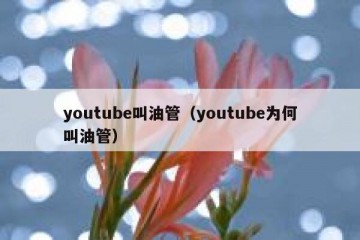 youtube叫油管（youtube为何叫油管）