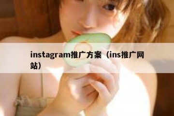 instagram推广方案（ins推广网站）