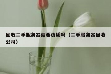 回收二手服务器需要资质吗（二手服务器回收公司）
