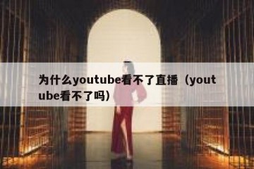 为什么youtube看不了直播（youtube看不了吗）
