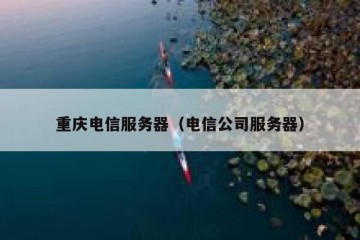 重庆电信服务器（电信公司服务器）