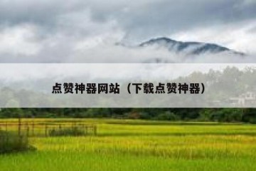 点赞神器网站（下载点赞神器）