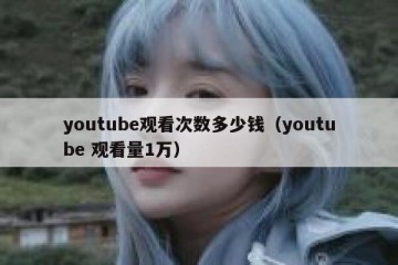 youtube观看次数多少钱（youtube 观看量1万）