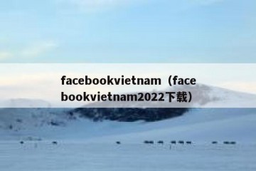 facebookvietnam（facebookvietnam2022下载）