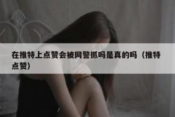 在推特上点赞会被网警抓吗是真的吗（推特 点赞）