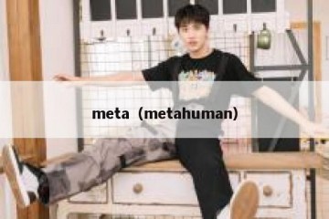meta（metahuman）
