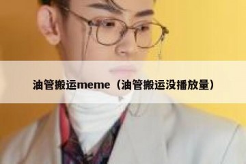 油管搬运meme（油管搬运没播放量）