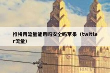 推特用流量能用吗安全吗苹果（twitter流量）