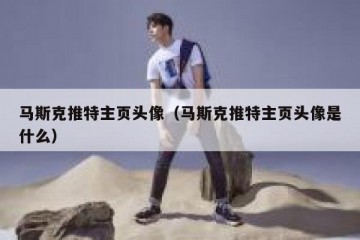 马斯克推特主页头像（马斯克推特主页头像是什么）