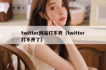 twitter网站打不开（twitter打不开了）
