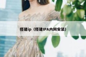 搭建ip（搭建IPA内网安装）