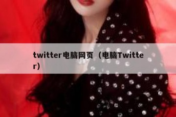 twitter电脑网页（电脑Twitter）