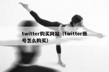 twitter购买网站（twitter账号怎么购买）