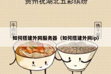 如何搭建外网服务器（如何搭建外网ip）