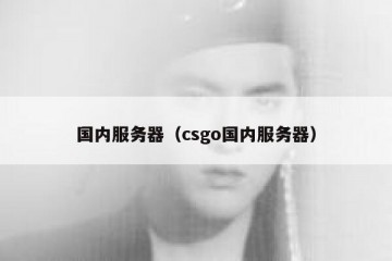 国内服务器（csgo国内服务器）