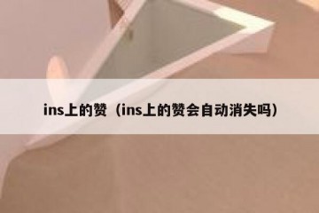 ins上的赞（ins上的赞会自动消失吗）