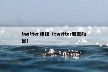 twitter赚钱（twitter赚钱项目）
