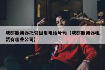 成都服务器托管租用电话号码（成都服务器租赁有哪些公司）