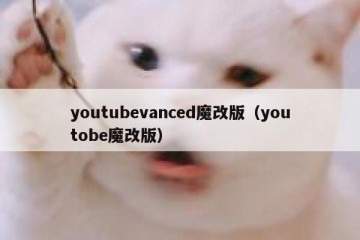 youtubevanced魔改版（youtobe魔改版）