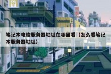 笔记本电脑服务器地址在哪里看（怎么看笔记本服务器地址）