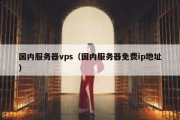 国内服务器vps（国内服务器免费ip地址）