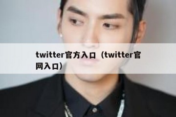 twitter官方入口（twitter官网入口）