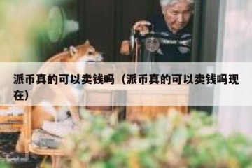 派币真的可以卖钱吗（派币真的可以卖钱吗现在）