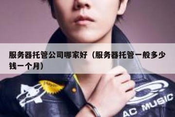 服务器托管公司哪家好（服务器托管一般多少钱一个月）