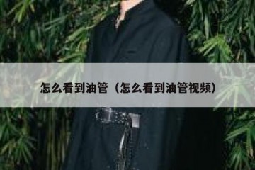 怎么看到油管（怎么看到油管视频）
