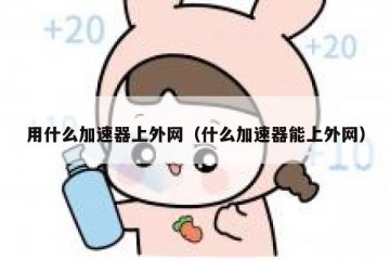 用什么加速器上外网（什么加速器能上外网）