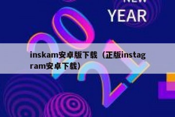 inskam安卓版下载（正版instagram安卓下载）