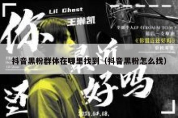 抖音黑粉群体在哪里找到（抖音黑粉怎么找）