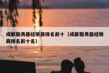 成都服务器经销商排名前十（成都服务器经销商排名前十名）