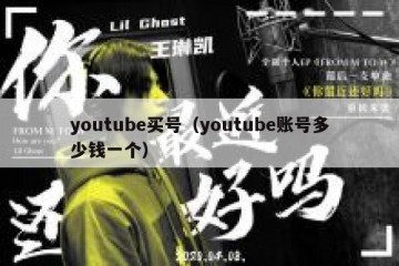 youtube买号（youtube账号多少钱一个）