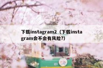 下载instagram2（下载instagram会不会有风险?）