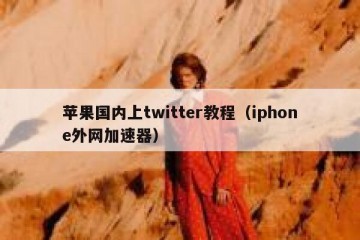 苹果国内上twitter教程（iphone外网加速器）