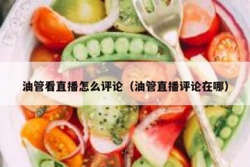 油管看直播怎么评论（油管直播评论在哪）