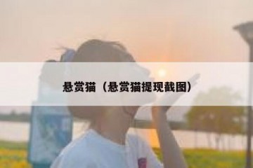 悬赏猫（悬赏猫提现截图）