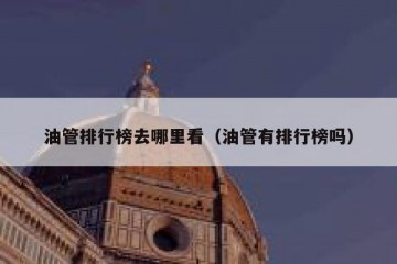 油管排行榜去哪里看（油管有排行榜吗）