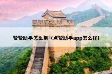 赞赞助手怎么用（点赞助手app怎么样）
