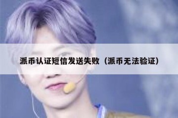 派币认证短信发送失败（派币无法验证）