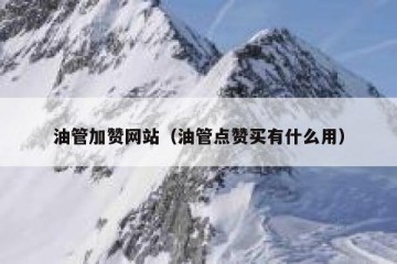 油管加赞网站（油管点赞买有什么用）