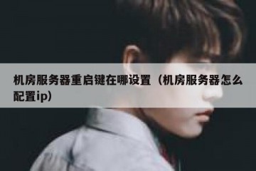 机房服务器重启键在哪设置（机房服务器怎么配置ip）