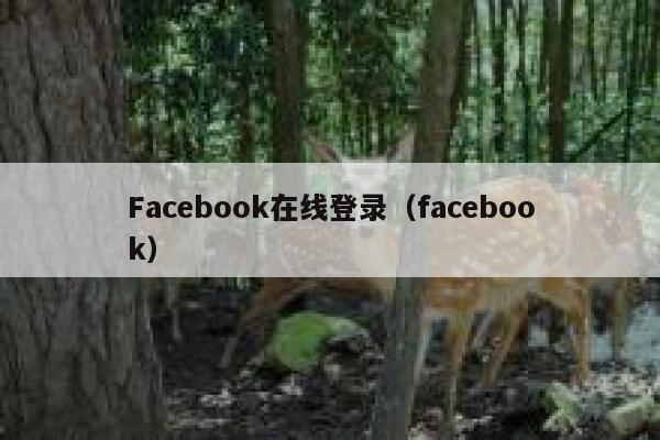 Facebook在线登录（facebook） 第1张
