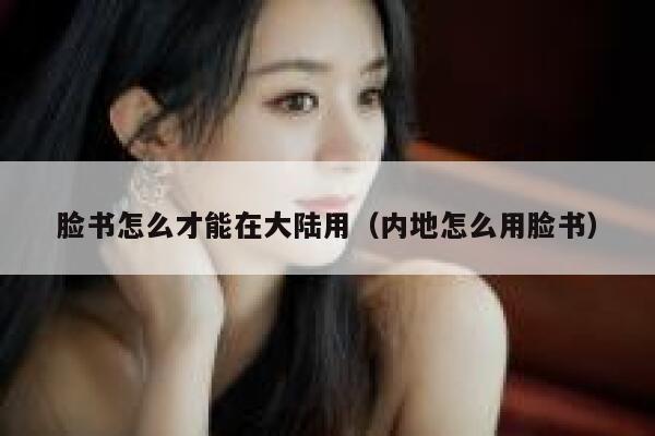 脸书怎么才能在大陆用（内地怎么用脸书） 第1张