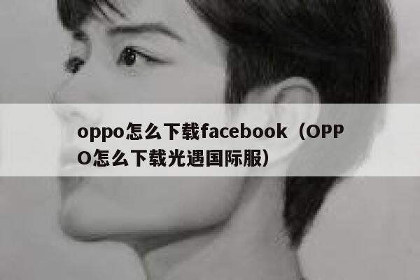 oppo怎么下载facebook（OPPO怎么下载光遇国际服） 第1张