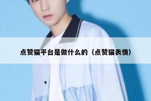 点赞猫平台是做什么的（点赞猫表情） 第1张